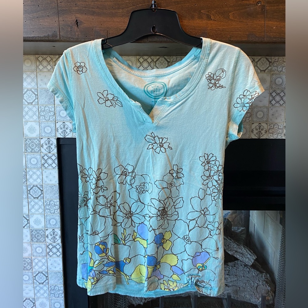 Blue life is good shirt